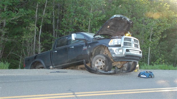 Accident à Témiscouata-sur-le-Lac 