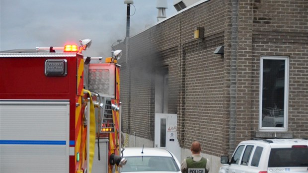 Début d'incendie à Rivière-du-Loup