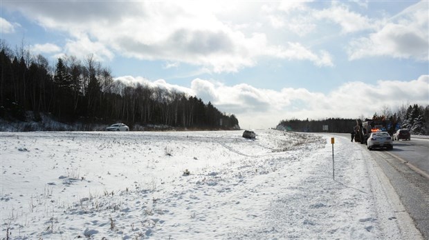 En sens inverse sur l'autoroute 20