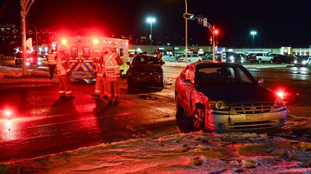 Collision à Rivière-du-Loup