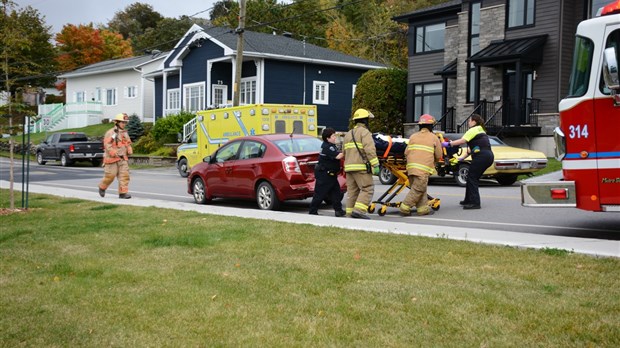 Accident à Rivière-du-Loup