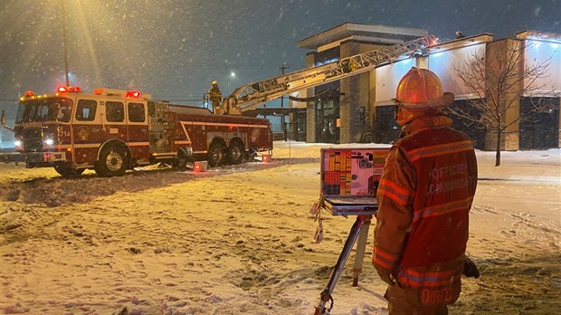 Fumée au restaurant Bon Voyage de Rivière-du-Loup 