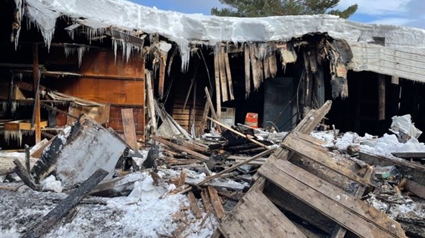 Incendie à Saint-Jean-de-la-Lande