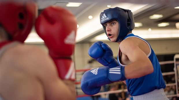 Antoine Caillouette est champion provincial de boxe