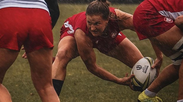 Demi-finale de la Coupe du monde de rugby pour Justine Pelletier 