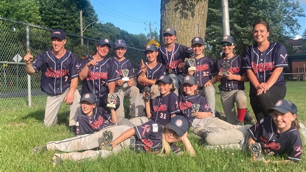 Les Braves Boralex 11U B honorés au niveau provincial    