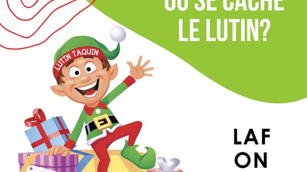 Trouvez le Lutin Taquin au centre-ville de Rivière-du-Loup