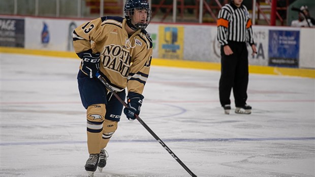 Un 1er match dans la LHJMQ pour Tristan Dassylva 