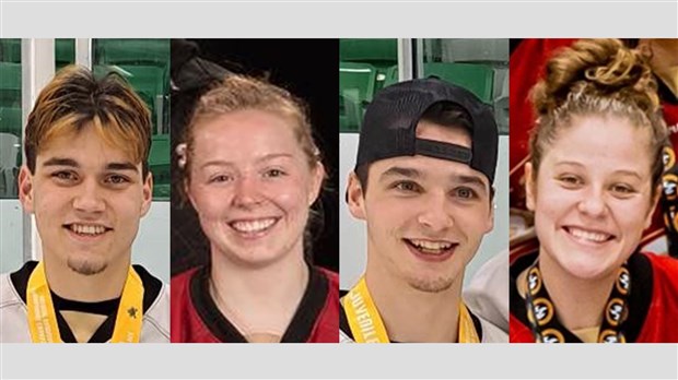 Ballon sur glace : quatre athlètes représenteront le Canada 