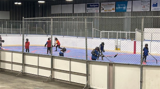 Une nouvelle surface de dekhockey à Saint-Hubert-de-Rivière-du-Loup  