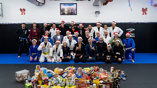 Une 6e guignolée pour le Jiu-Jitsu de Rivière-du-Loup