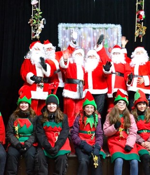 La grande tournée des pères Noël de Saint-Clément