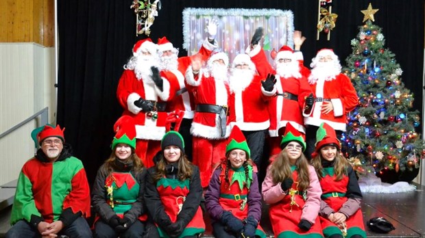 La grande tournée des pères Noël de Saint-Clément