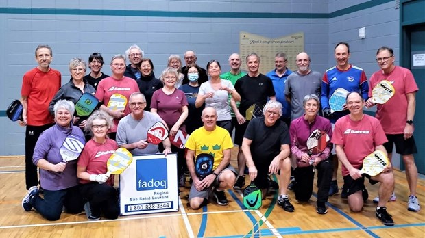 Formation de haut niveau pour des joueurs de pickleball du Bas-Saint-Laurent 