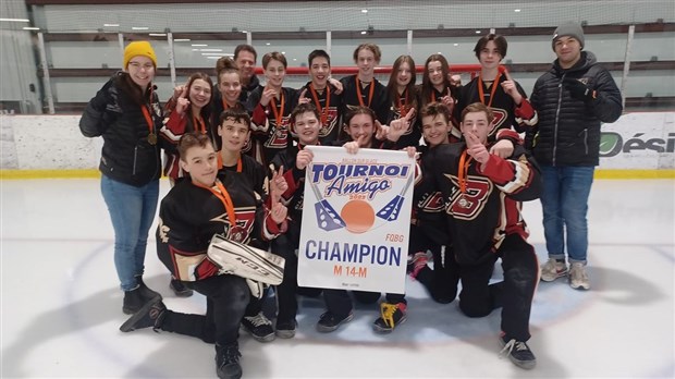 Trois en trois pour le Ballon sur glace mineur du Témiscouata 