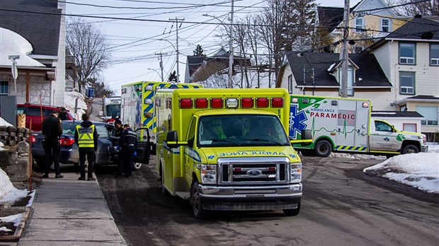 Collision à Rivière-du-Loup