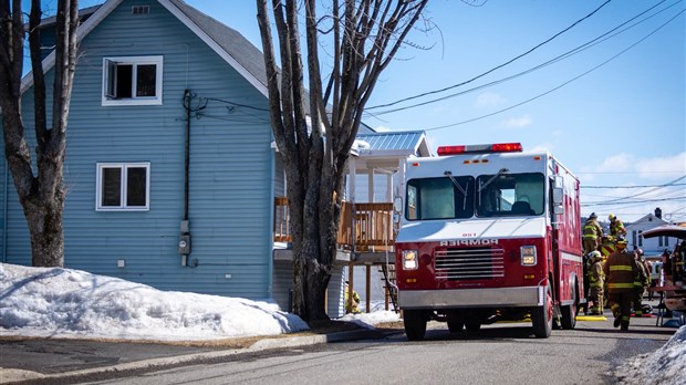 Incendie au centre-ville de Trois-Pistoles 