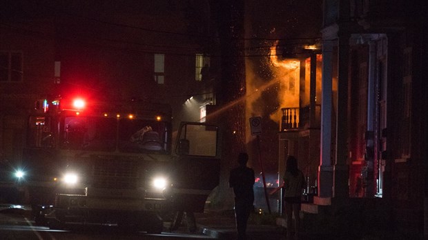 Incendie à Rivière-du-Loup