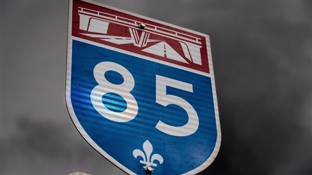 Autoroute 85: accident de travail à Saint-Honoré-de-Témiscouata