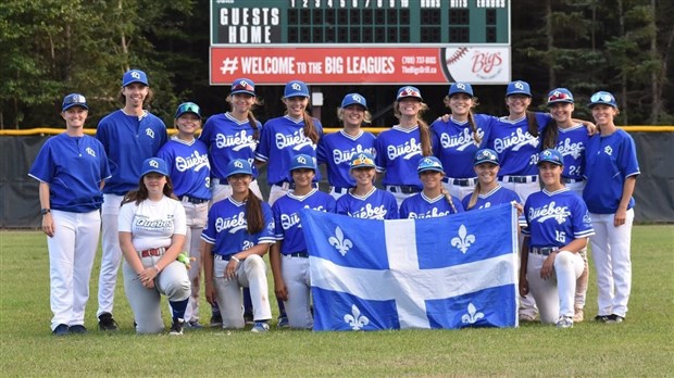 Baseball féminin : Équipe Québec affronte la Nouvelle-Écosse