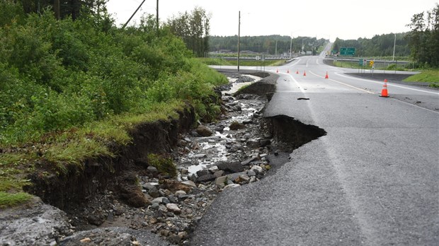 Des orages violents causent des bris à Saint-Honoré-de-Témiscouata