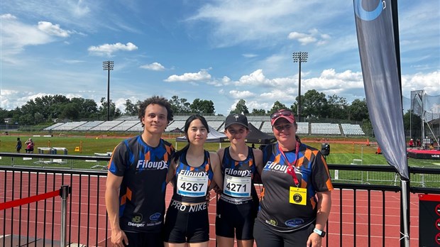 Trois athlètes Filoup performent au Championnat provincial