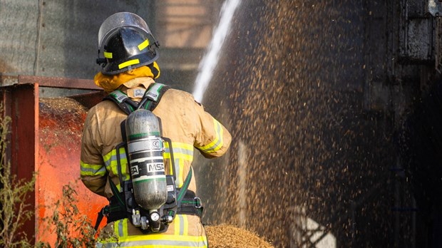 Incendie à la Meunerie de Cacouna 