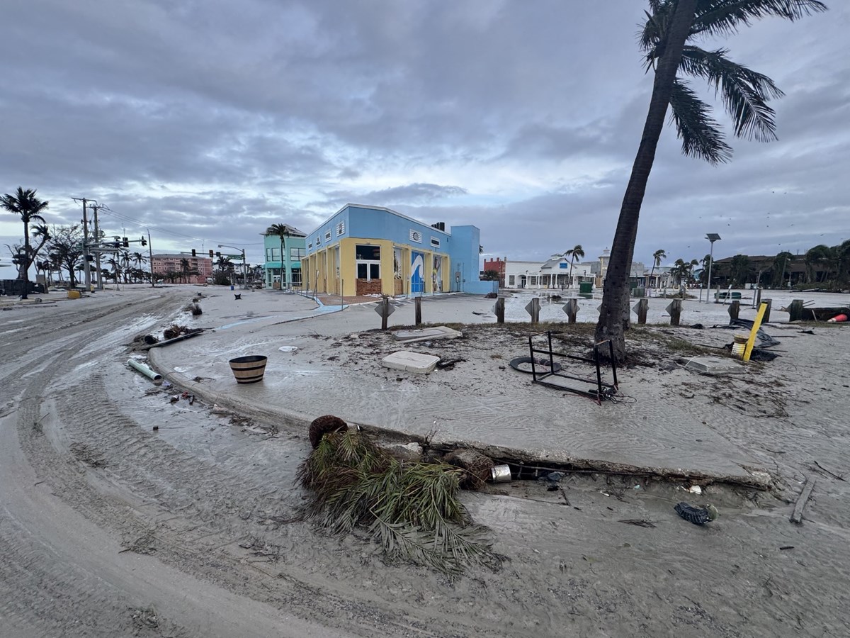 Ouragan Milton, Yves Doucet n'a pas été trahi par son instinct