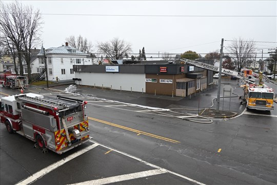 Incendie à l’Épicerie du Coin de Saint-Alexandre-de-Kamouraska