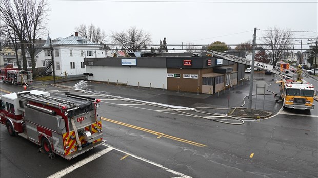 Incendie à l’Épicerie du Coin de Saint-Alexandre-de-Kamouraska