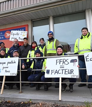 Rassemblement des membres du STTP