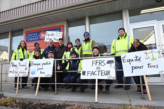 Rassemblement des membres du STTP