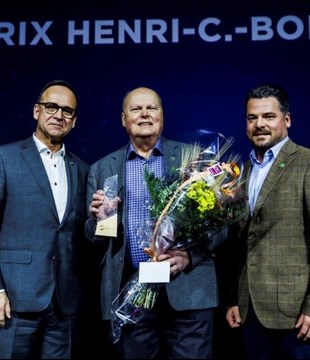 Agronomie : Isidore Charron reçoit le Prix Henri-C.-Bois