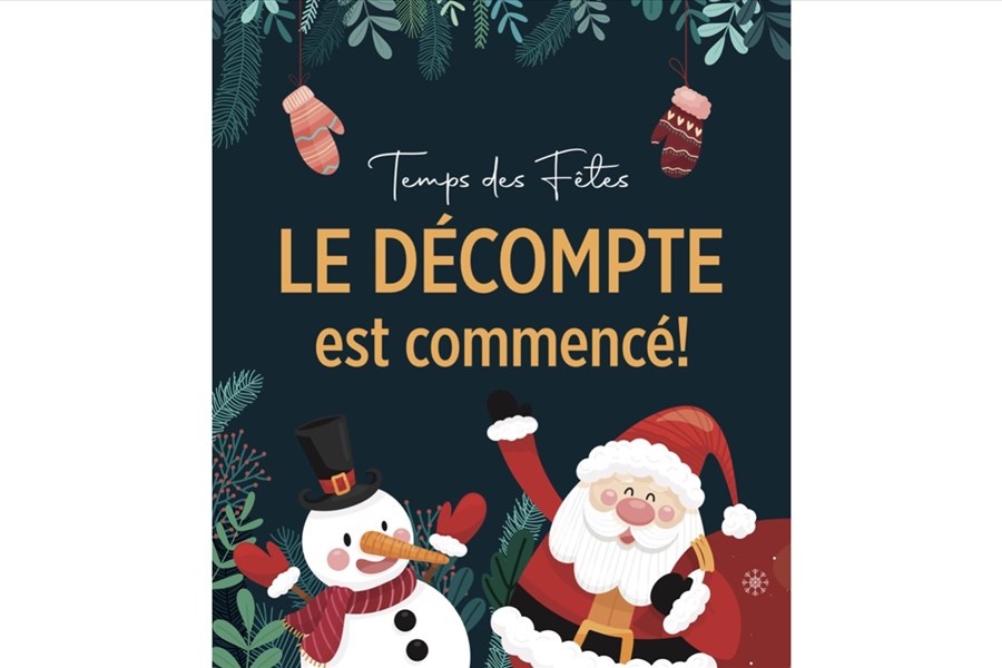 C’est Noël dans 3 semaines!