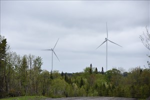 Le projet Madawaska prévoit l’installation de 45 éoliennes à Dégelis et Saint-Jean-de-la-Lande 