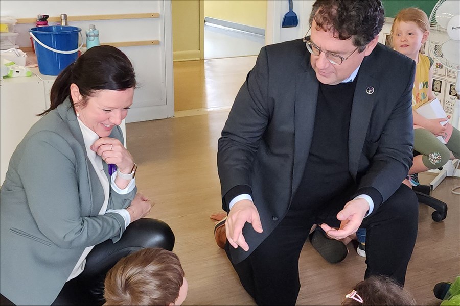 Trois cours d’école embellies à Rivière-du-Loup et au Témiscouata 