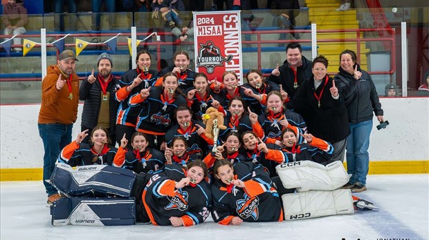 Les Cyclones du Bas-Saint-Laurent sont championnes à Québec 