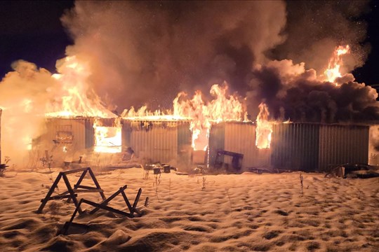 Incendie suspect dans un bâtiment désaffecté à Rivière-Bleue