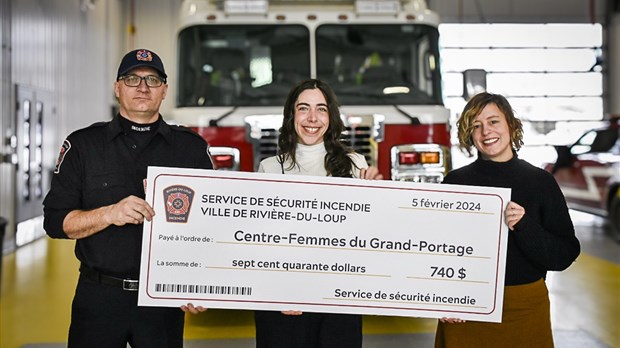 Les pompiers de Rivière-du-Loup s’unissent pour la cause 