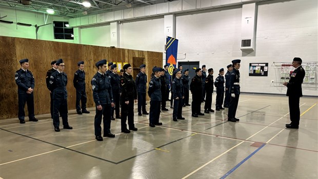 Des officiers instructeurs cadets de Rivière-du-Loup récompensés