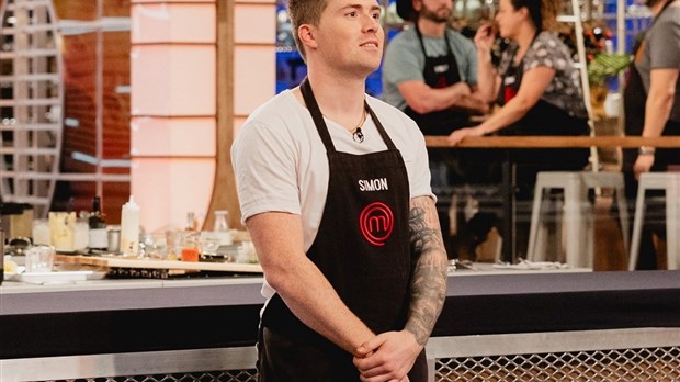 Simon Caron est fier de sa participation à MasterChef Québec