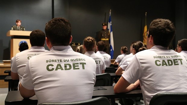 Retour des cadets de la Sûreté du Québec