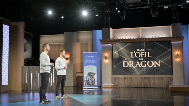 Jordan Pomerleau et Simon Michaud remportent les enchères à Dans l'œil du dragon