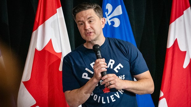 Pierre Poilievre en escale à Rivière-du-Loup 