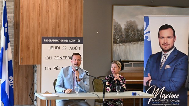 Les députés Maxime Blanchette-Joncas et Andréanne Larouche à la rencontre des aînés de la circonscription