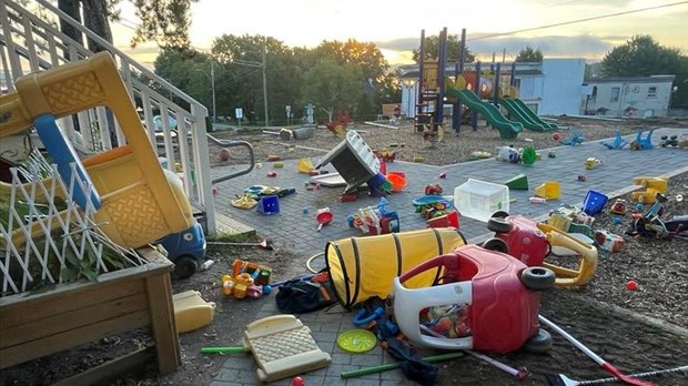 Le CPE Les Calinours de Témiscouata-sur-le-Lac est victime de vandalisme