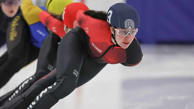 Clara Boudreau-Alexandre se distingue aux Championnats canadiens de courte piste