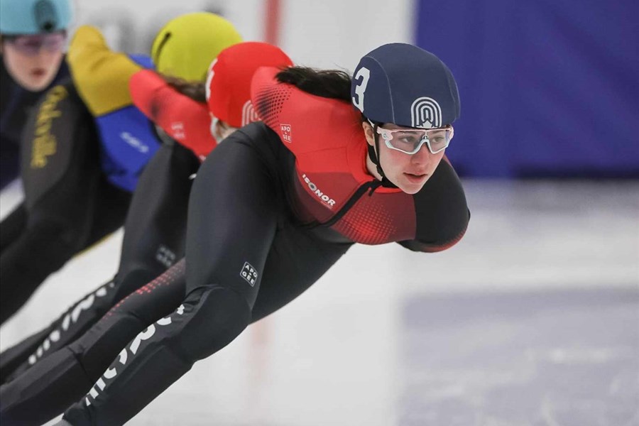 Clara Boudreau-Alexandre se distingue aux Championnats canadiens de courte piste