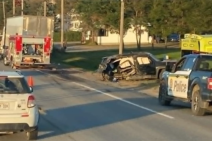 Accident majeur à Notre-Dame-des-Neiges