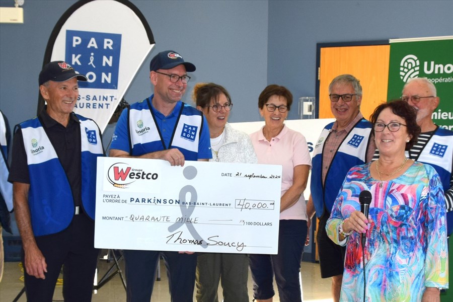 Une belle récolte pour le 9e Parcours Parkinson Bas-Saint-Laurent 